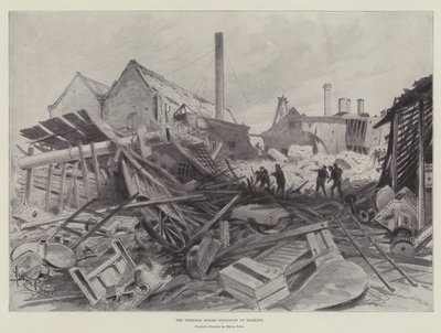 Die schreckliche Kesselexplosion in Barking von Melton Prior